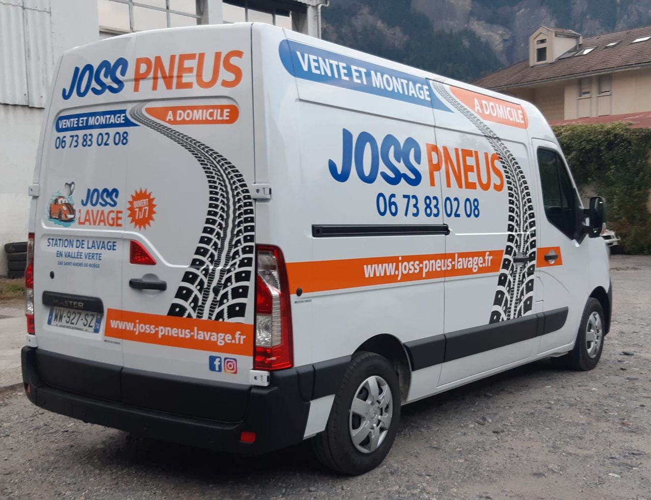 Montage pneus à domicile Vallée Verte JOSS PNEUS Montage pneus à domicile Vallée Verte JOSS PNEUS